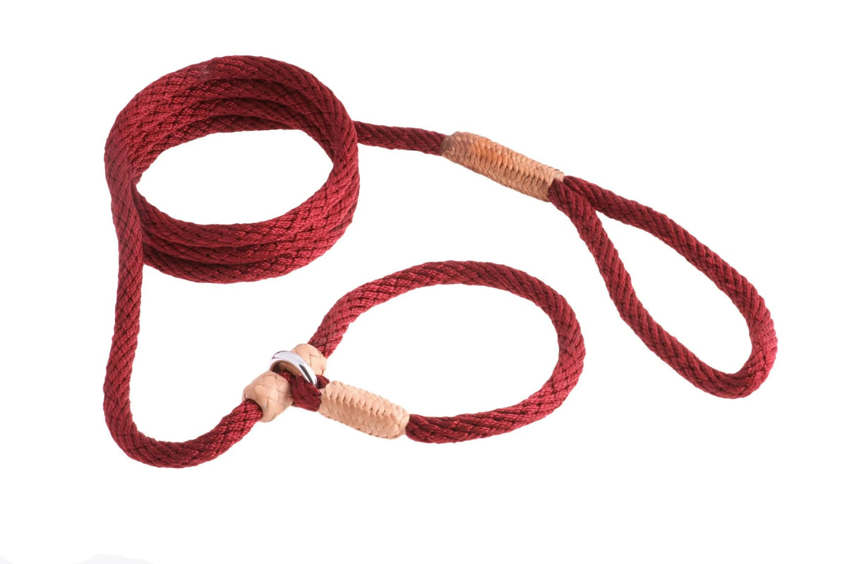 ALVALLEY NYLON SLIP LEASH (6ft  x 5/16in or 8mm)
