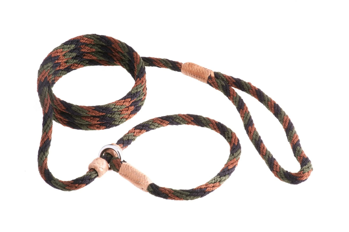 ALVALLEY NYLON SLIP LEASH (6ft  x 5/16in or 8mm)