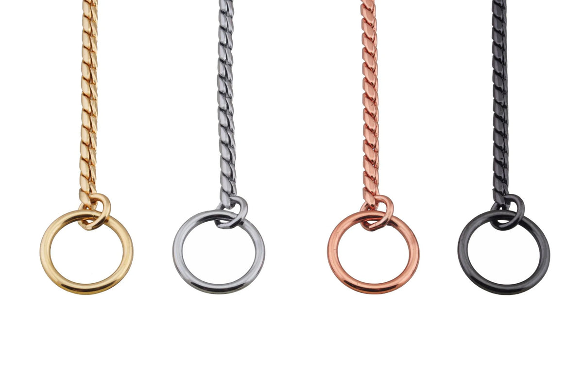 SLIP SHOW CHAIN COLLAR (26 in x 3.8mm)