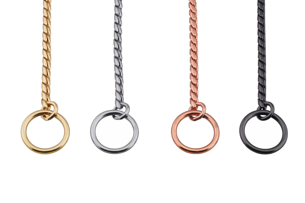 SLIP SHOW CHAIN COLLAR (30 in x 3.8mm)