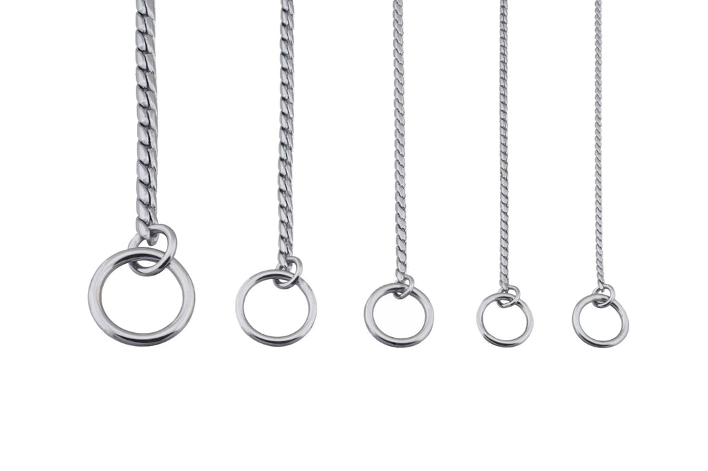 SLIP SHOW CHAIN COLLAR (30 in x 3.8mm)