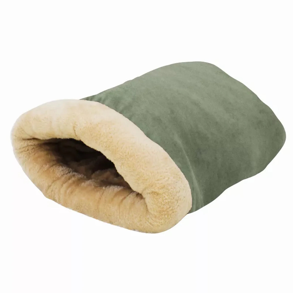 GOOPAWS 4 in 1 SELF WARMING BURROW CAT BED