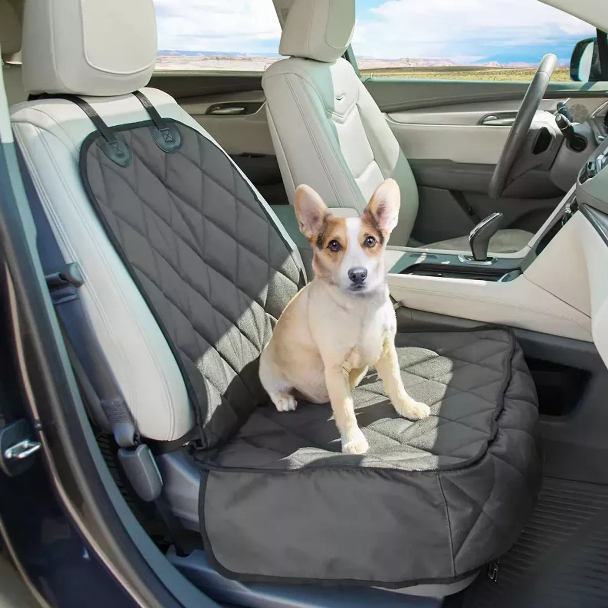 GOOPAWS FRONT SEAT WATERPROOF CAR COVER