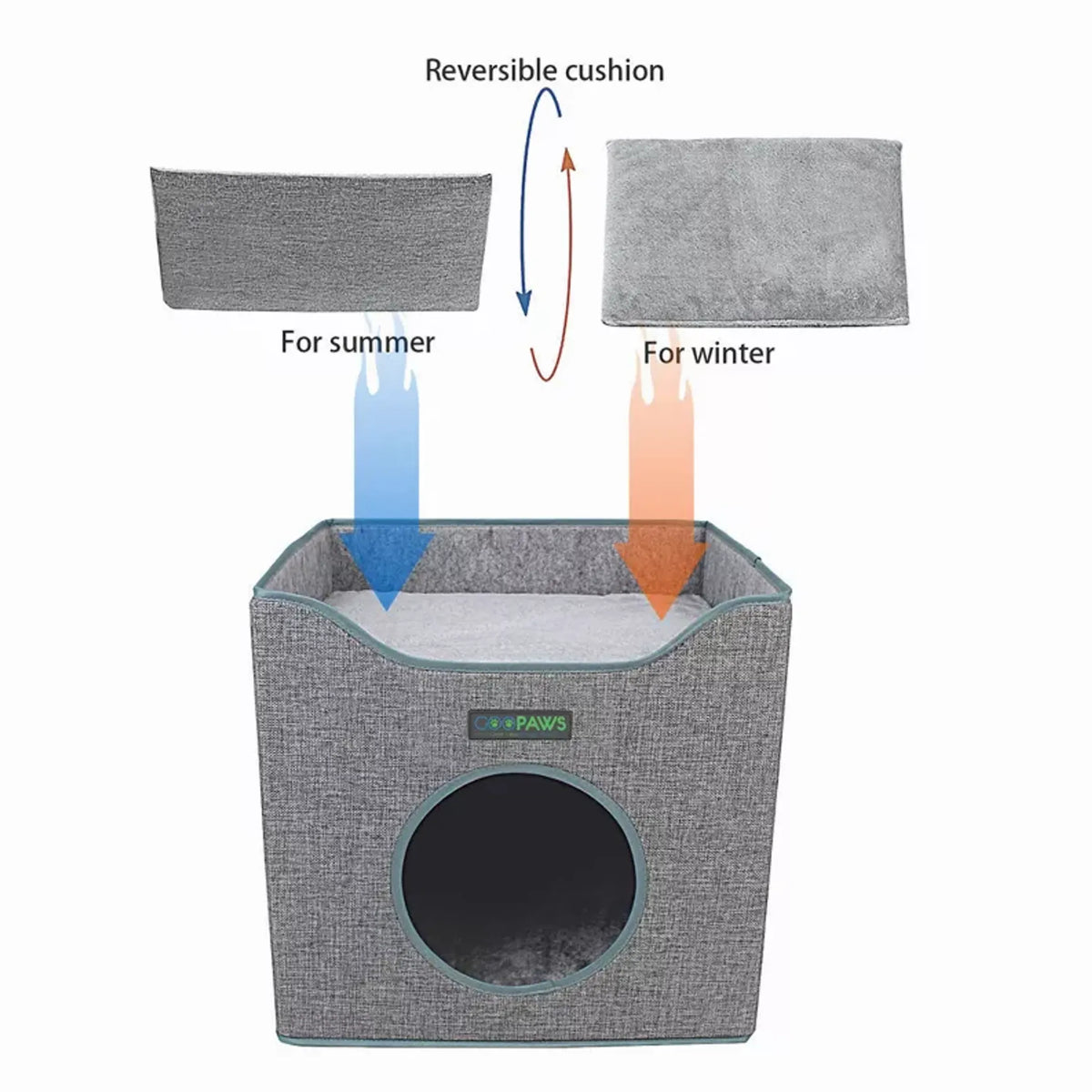 JESPET FOLDABLE CAT CONDO
