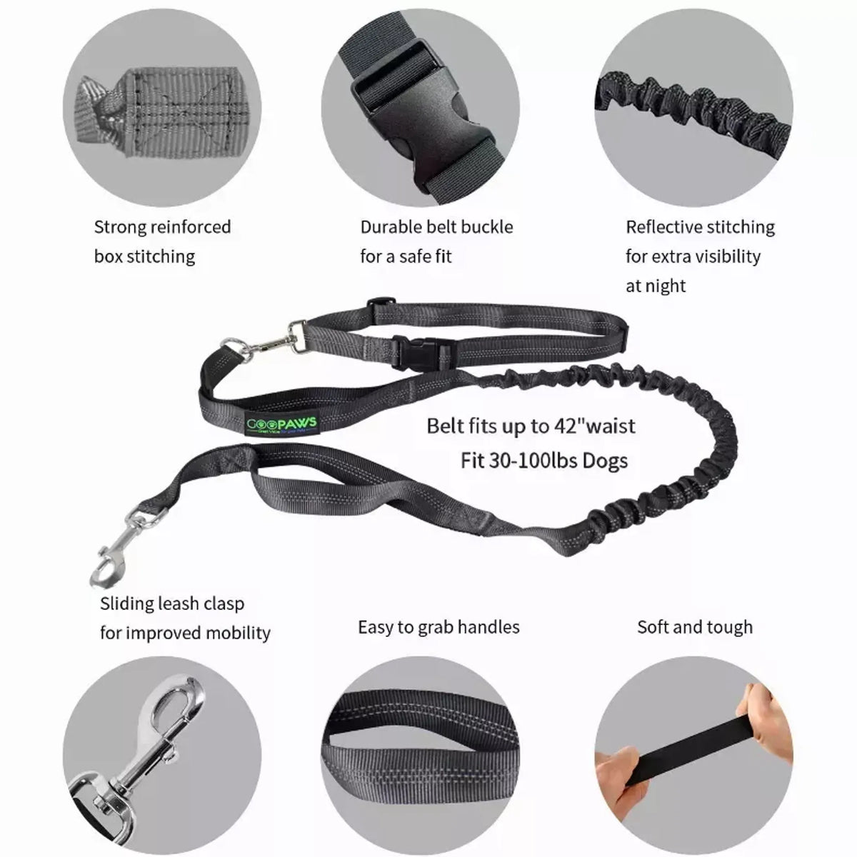 JESPET HANDS FREE LEASH