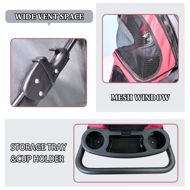 GOOPAWS PROMENADE PET STROLLER