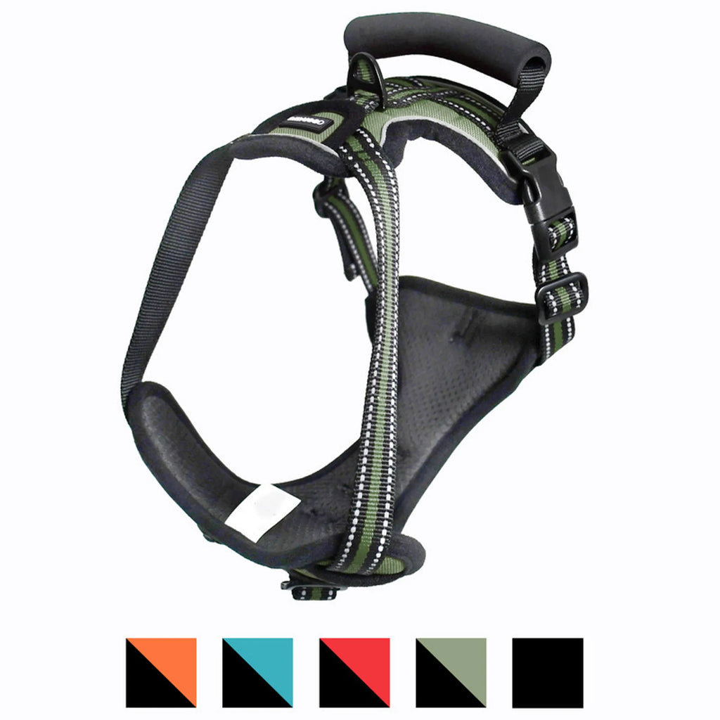 GOOPAWS PADDED REFLECTIVE HARNESS