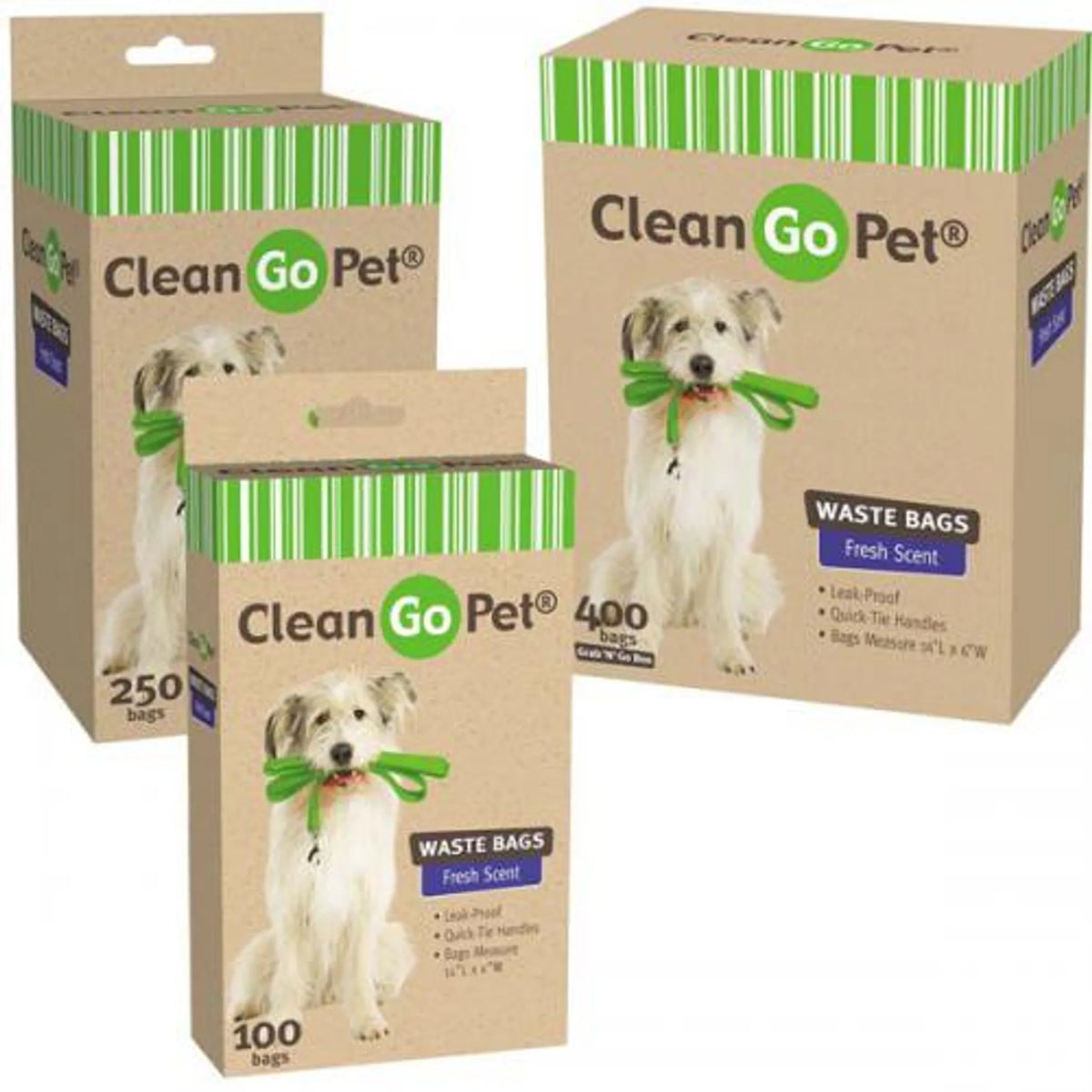 CLEAN GO PET FRESH SCENTED WASTE BAGS