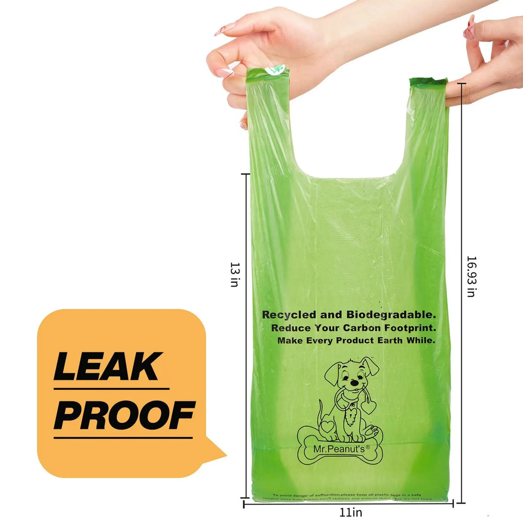 MR PEANUT'S XL POOPER SCOOPER BIODEGRADABLE BAGS