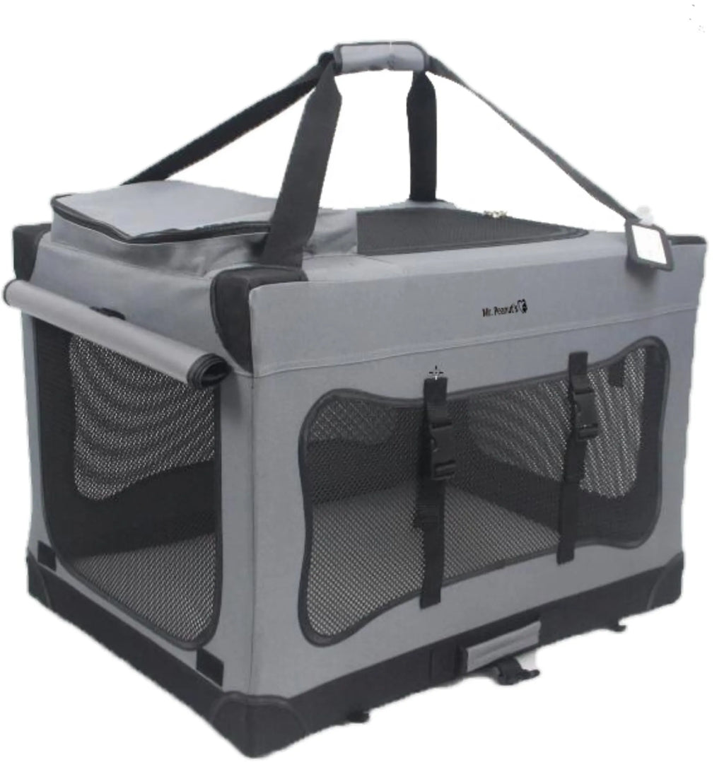 MR PEANUT'S SOFT SIDED PET CRATE