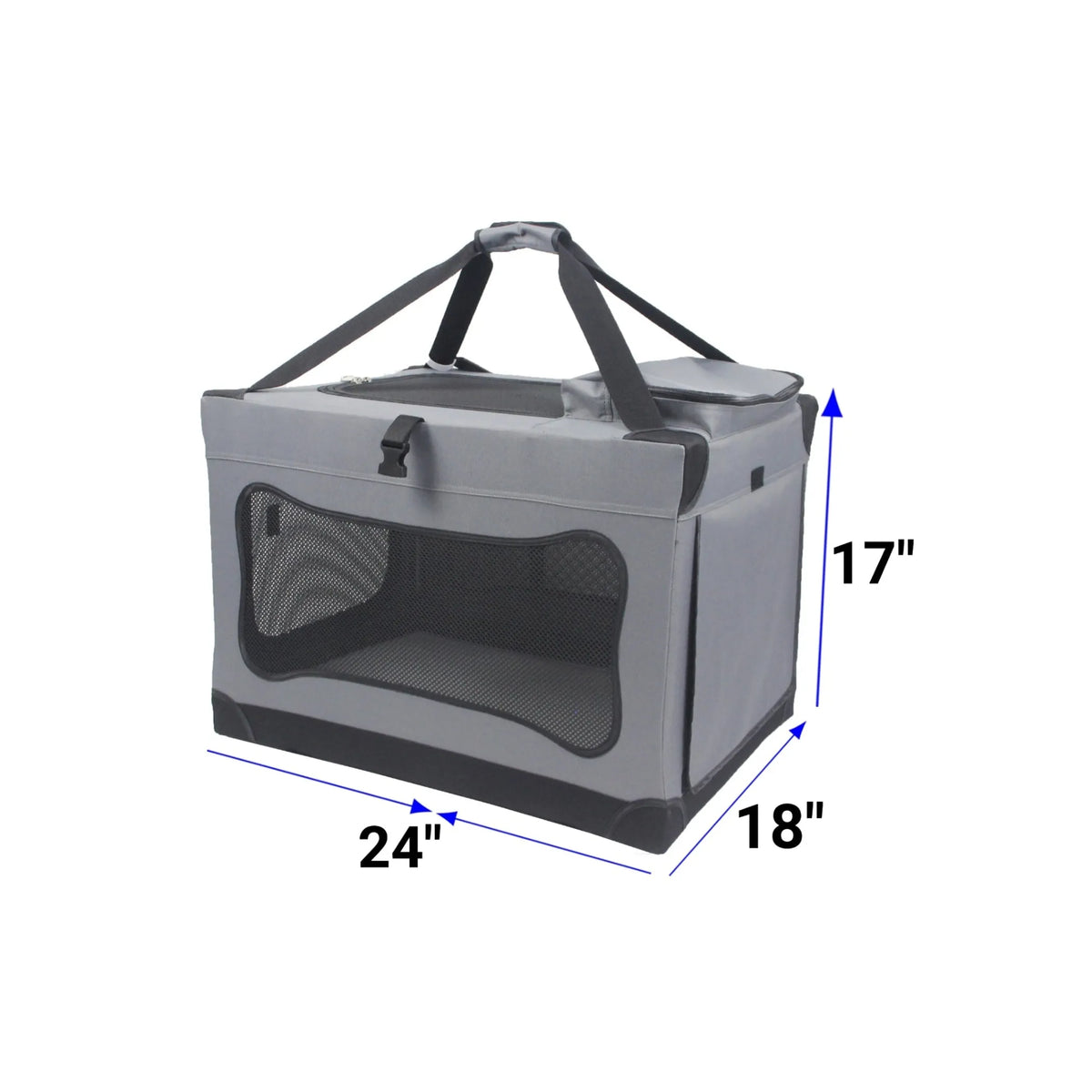 MR PEANUT'S SOFT SIDED PET CRATE