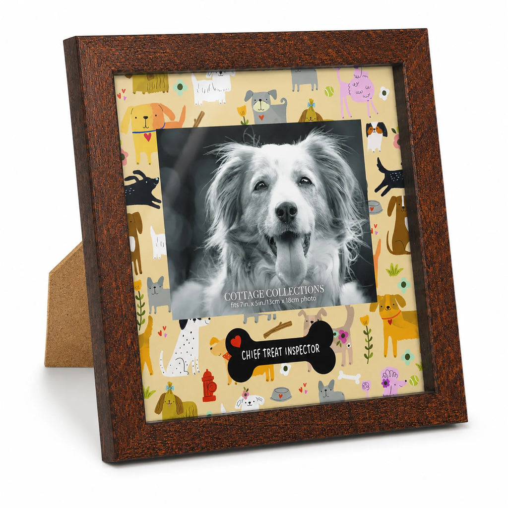 DOG TREAT INSPECTOR PHOTO FRAME