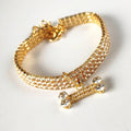 DIAMOND BONE PET COLLAR
