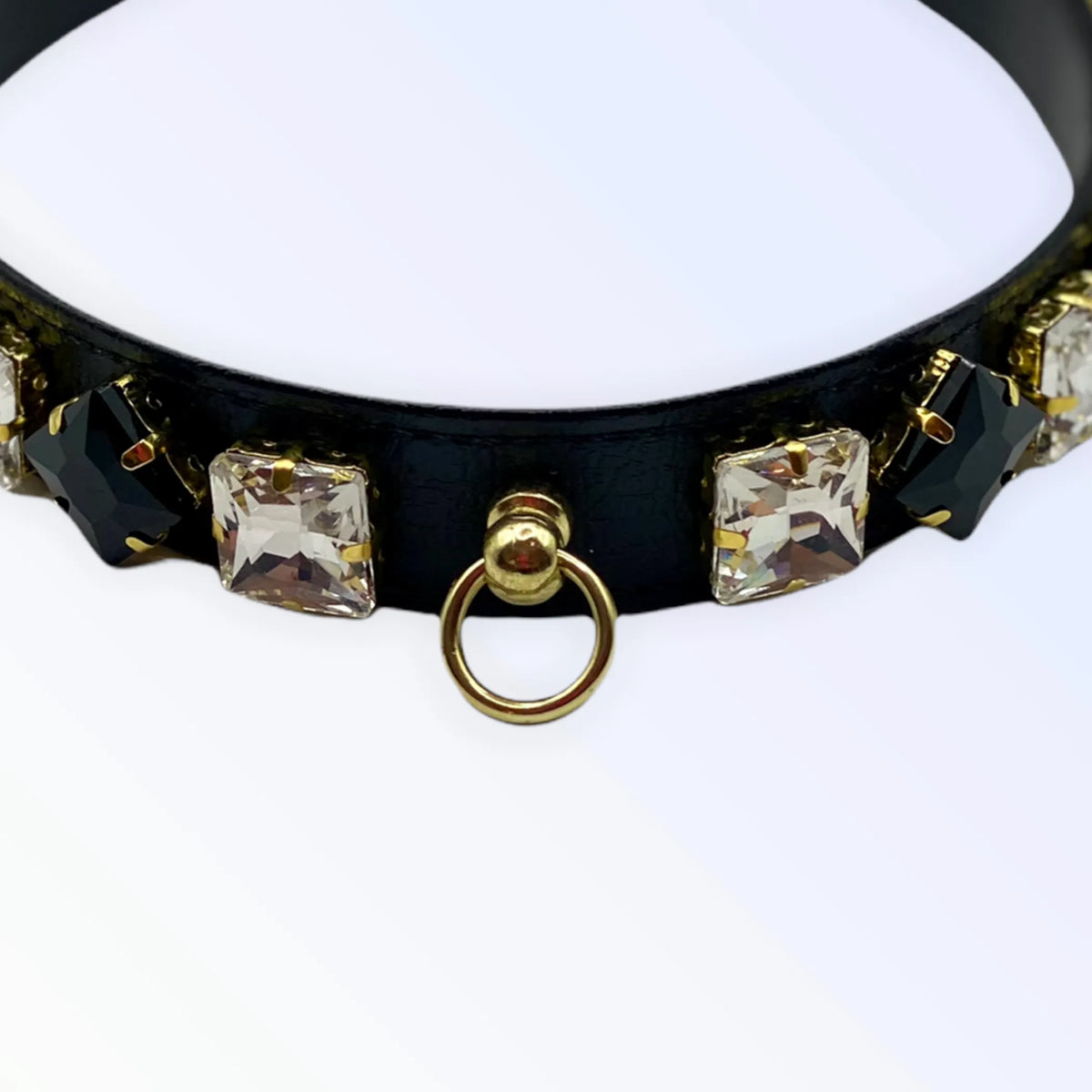 RHINESTONE GLAM COLLAR