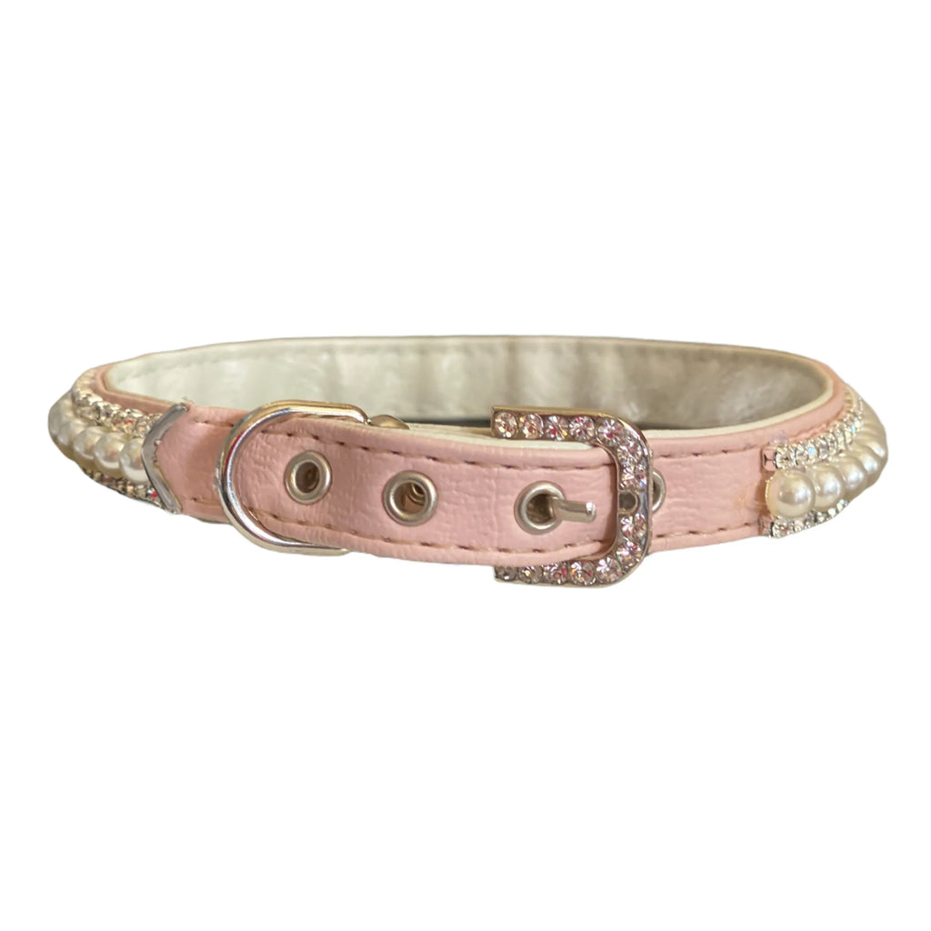 PEARL & RHINESTONE COLLAR