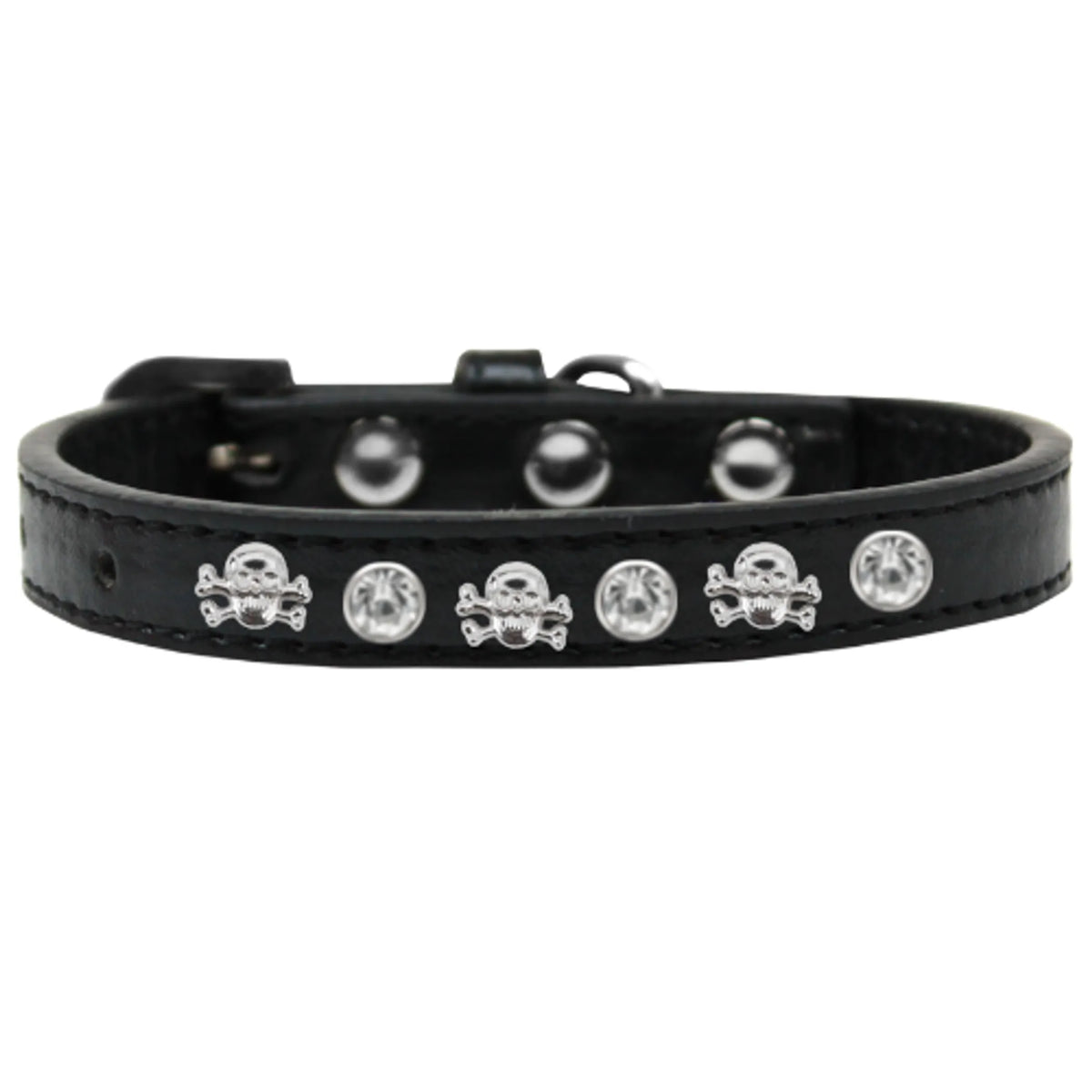 SKULL STUDDED COLLAR