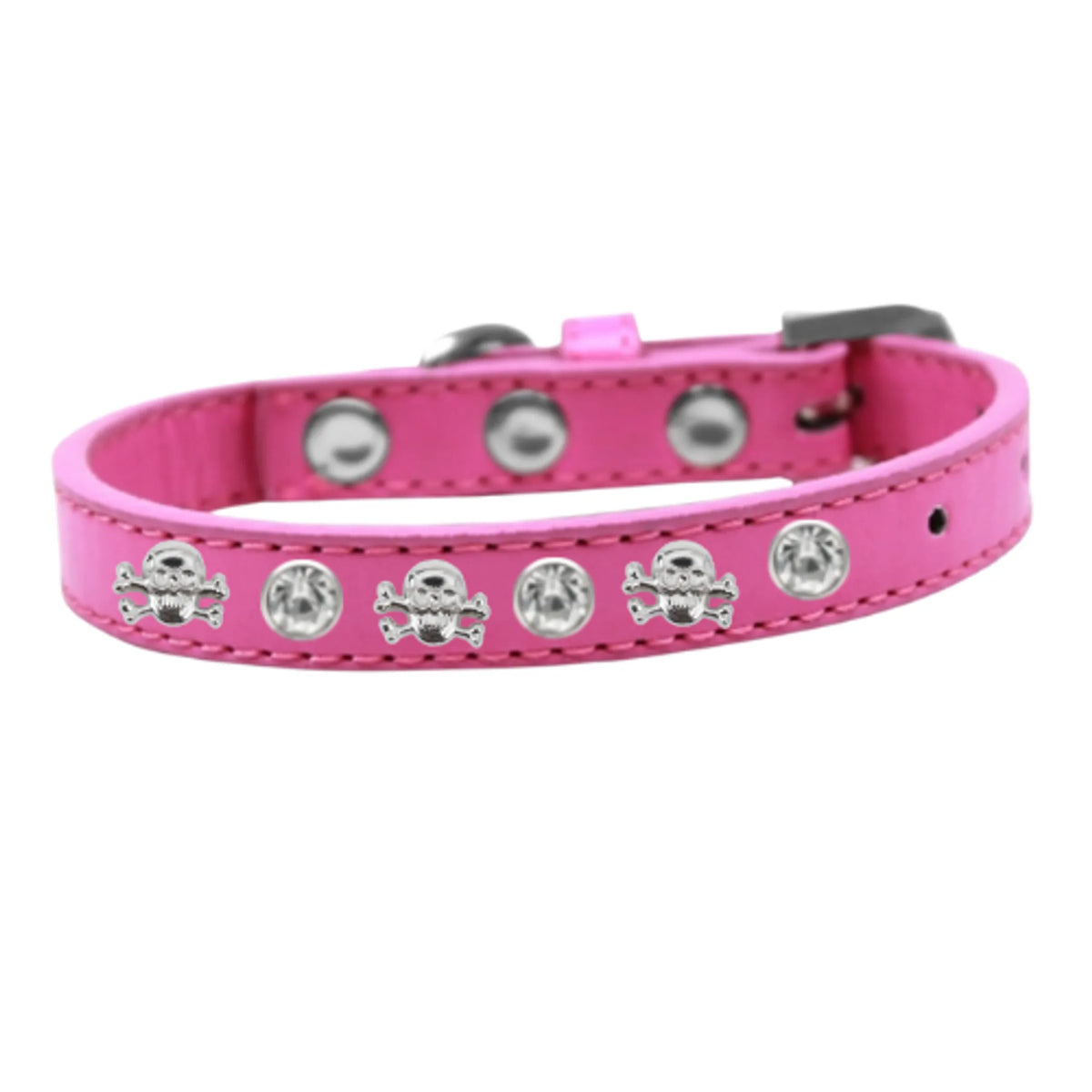 SKULL STUDDED COLLAR
