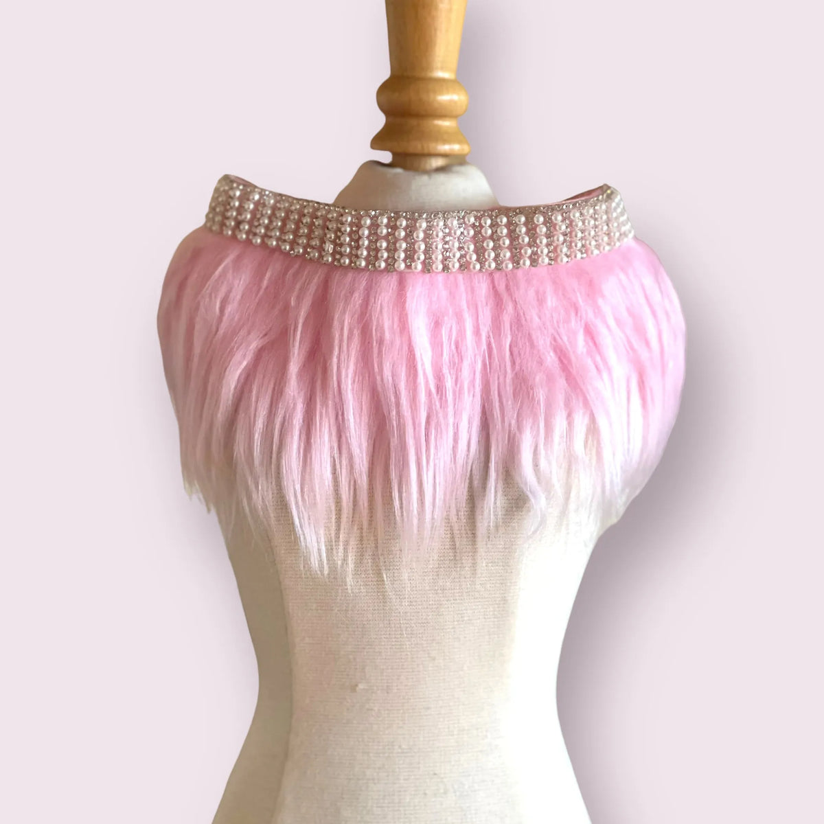 FURRY GLAM COLLAR WRAP