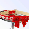 MY GLAM HOLIDAY BOW COLLAR