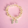 LOCK & KEY CHARM DOG NECKLACE