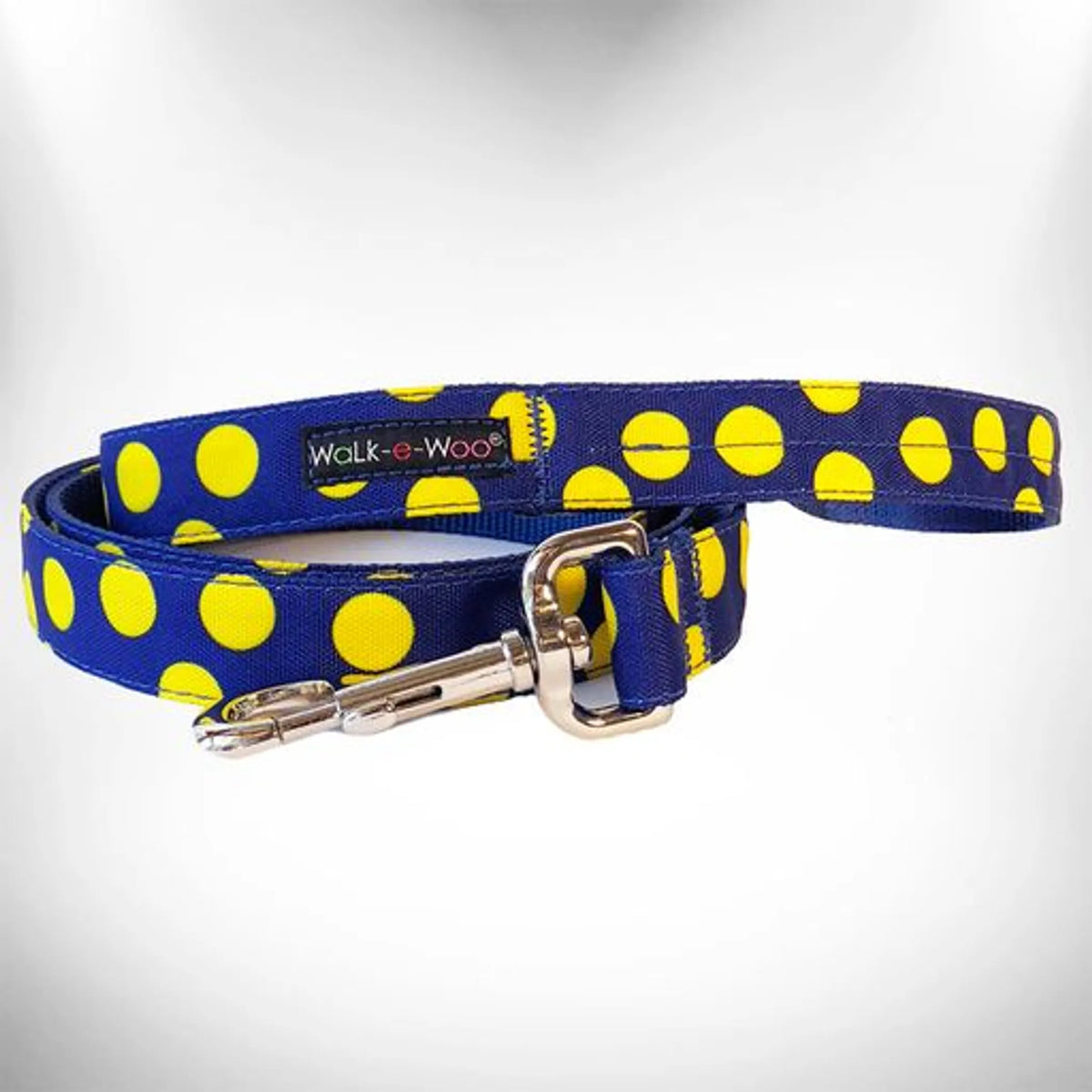WALK E WOO POLKA DOT DOG LEADS