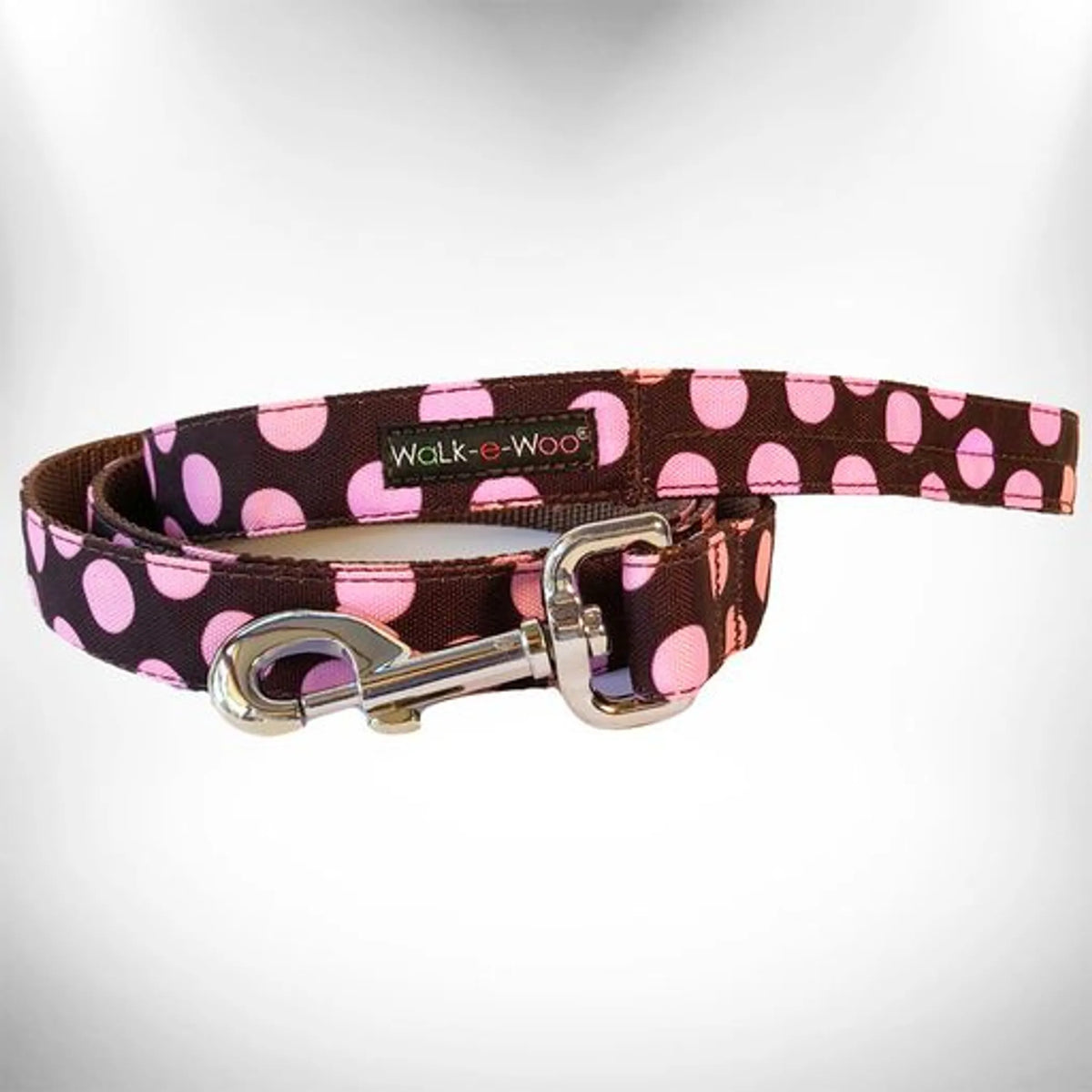 WALK E WOO POLKA DOT DOG LEADS