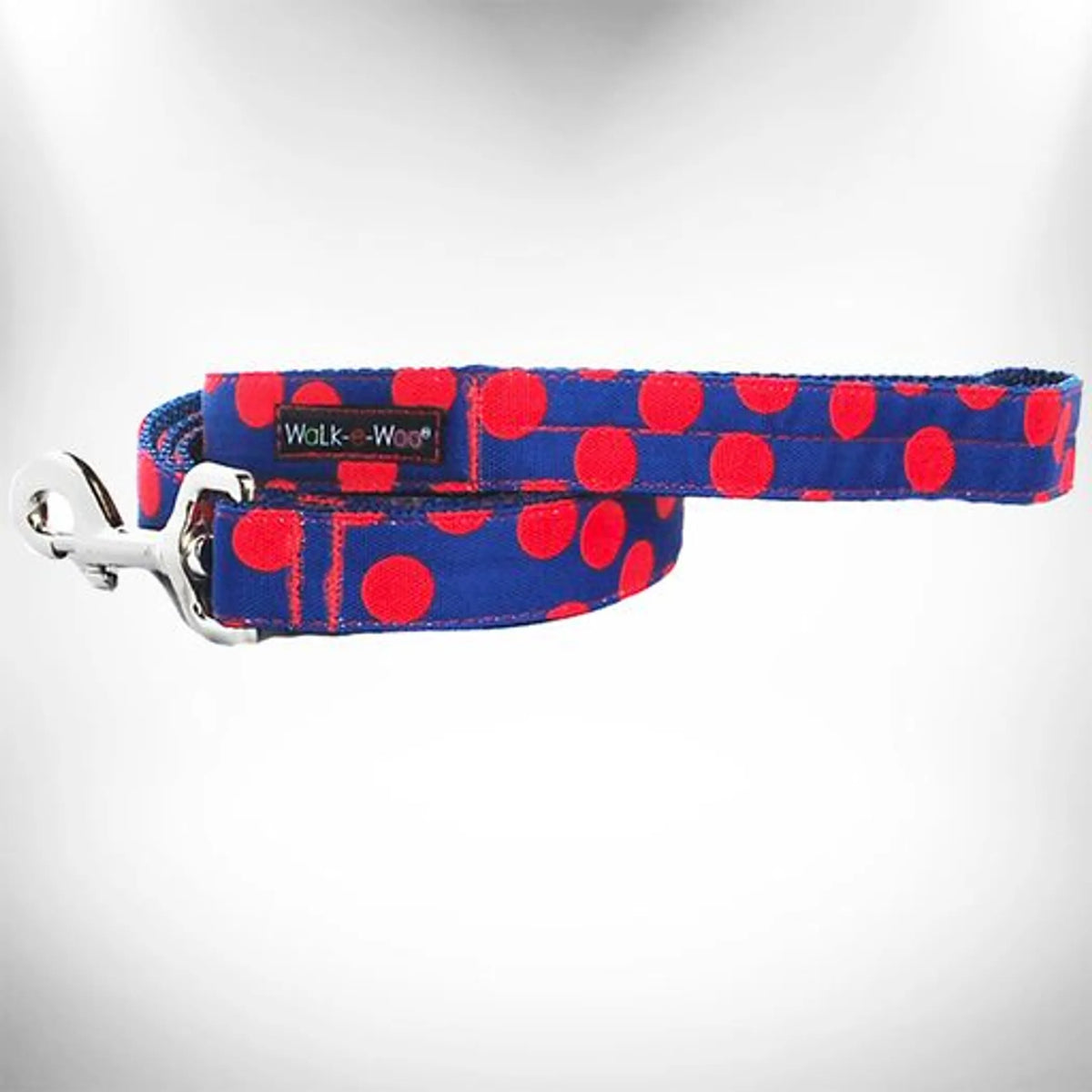 WALK E WOO POLKA DOT DOG LEADS