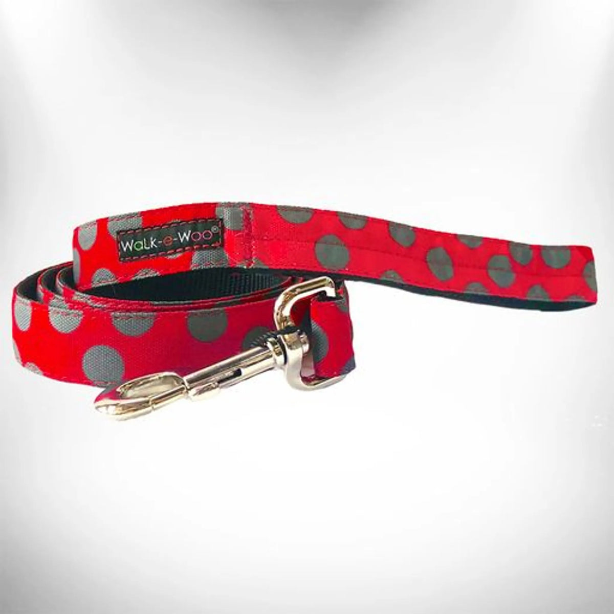 WALK E WOO POLKA DOT DOG LEADS