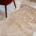 TAUPE SHEEPSKIN RUG