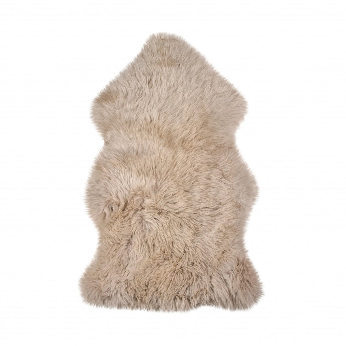 TAUPE SHEEPSKIN RUG