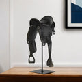 ENGLISH SADDLE SCULPTURE