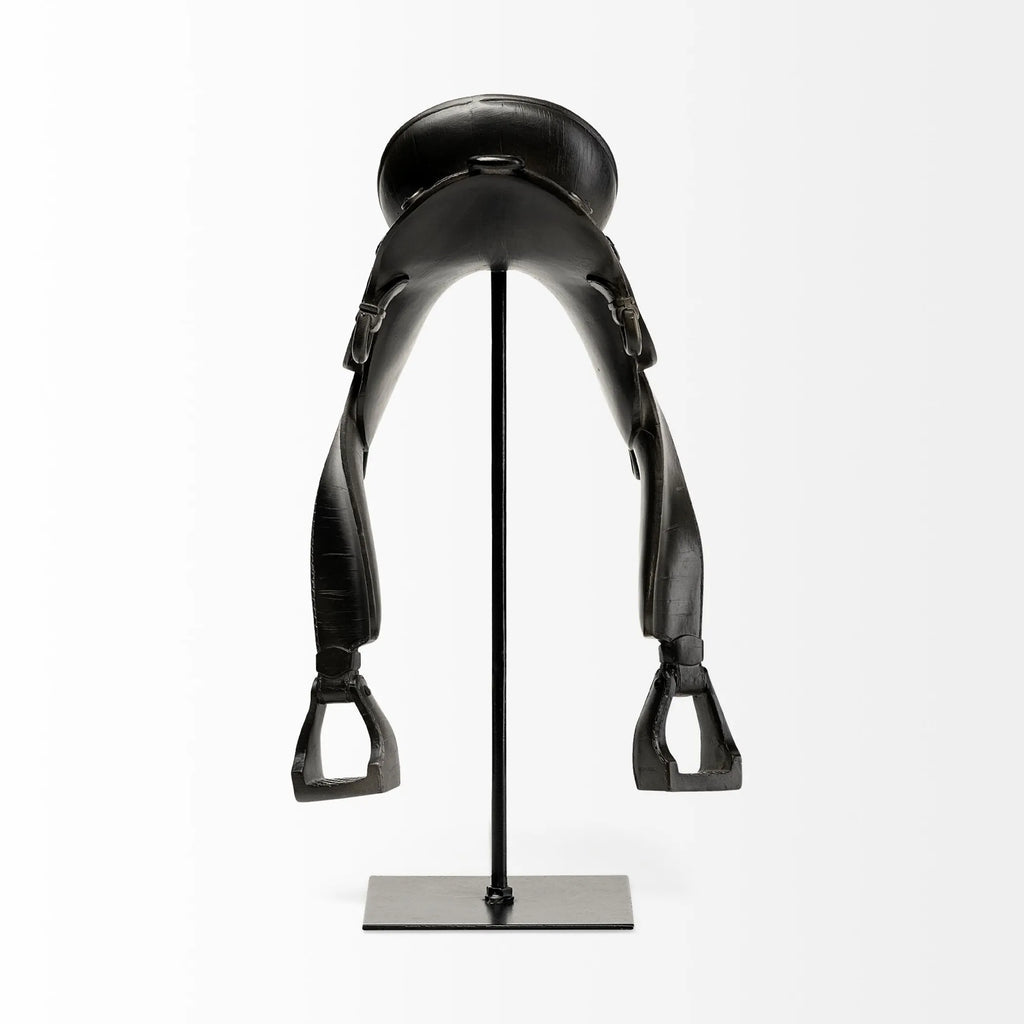ENGLISH SADDLE SCULPTURE