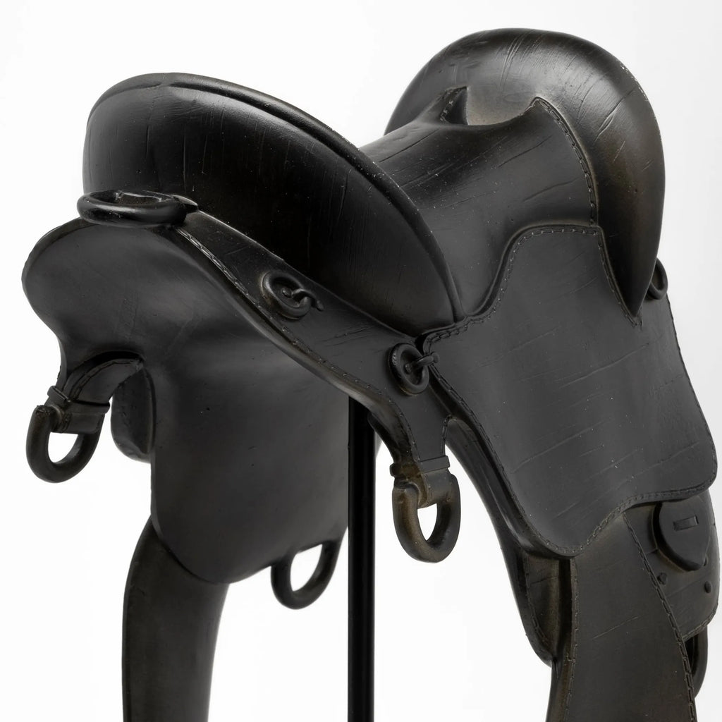 ENGLISH SADDLE SCULPTURE