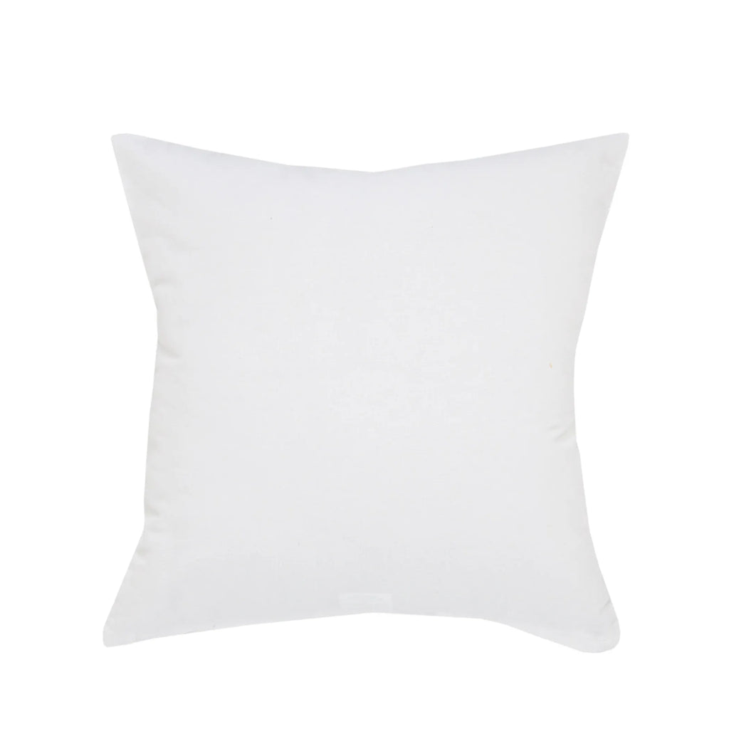 WHITE & SILVER ANIMAL PRINT PILLOW