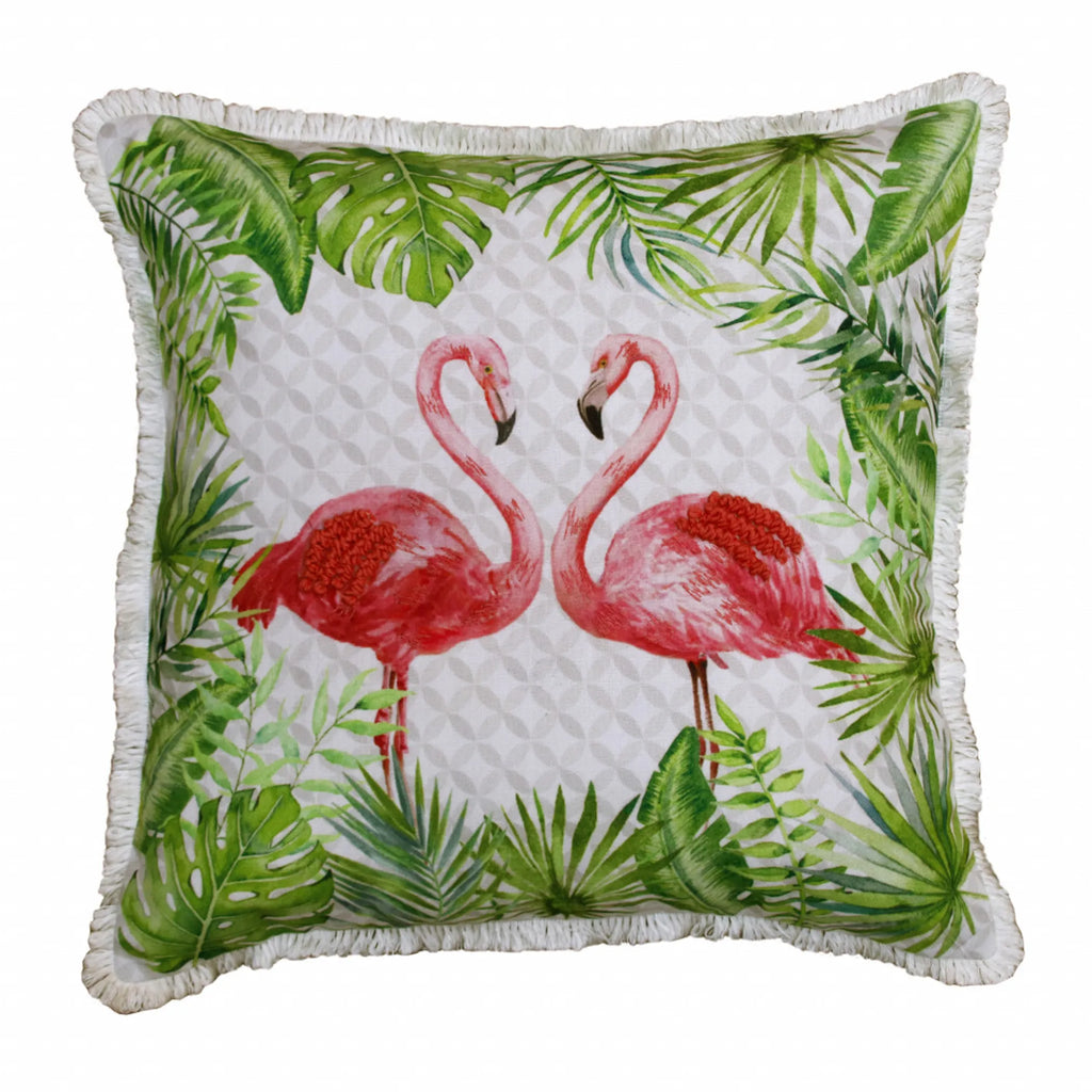 FLAMINGO PRINT PILLOW