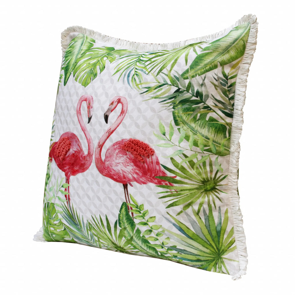 FLAMINGO PRINT PILLOW