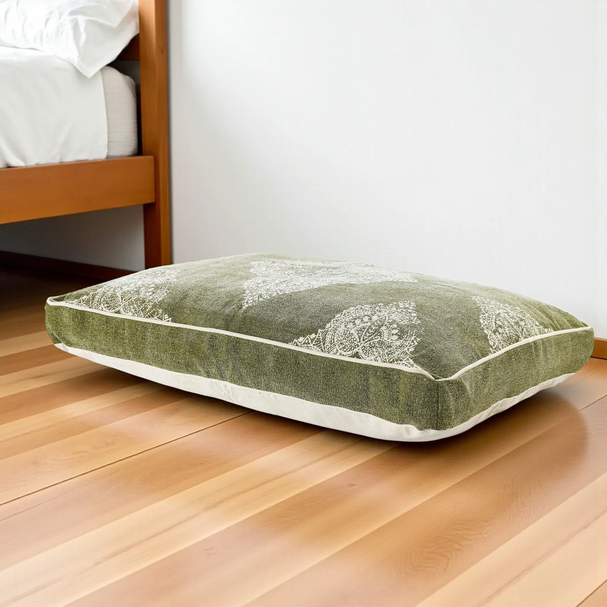 STONEWASHED SAGE MEDALLION BED