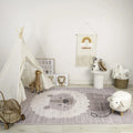 JUVENILE LION RUG 8" X 11"