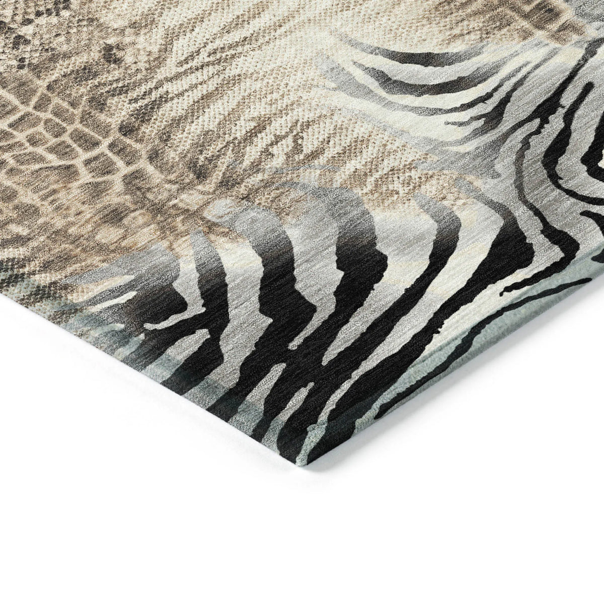 ANIMAL PRINT WASHABLE RUG