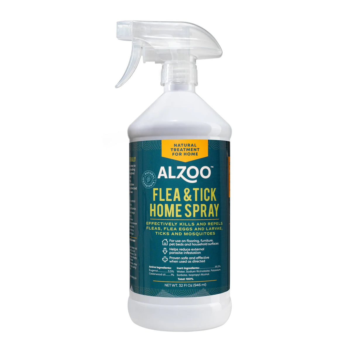 ALZOO PLANT BASE FLEA & TICK HOME SPRAY