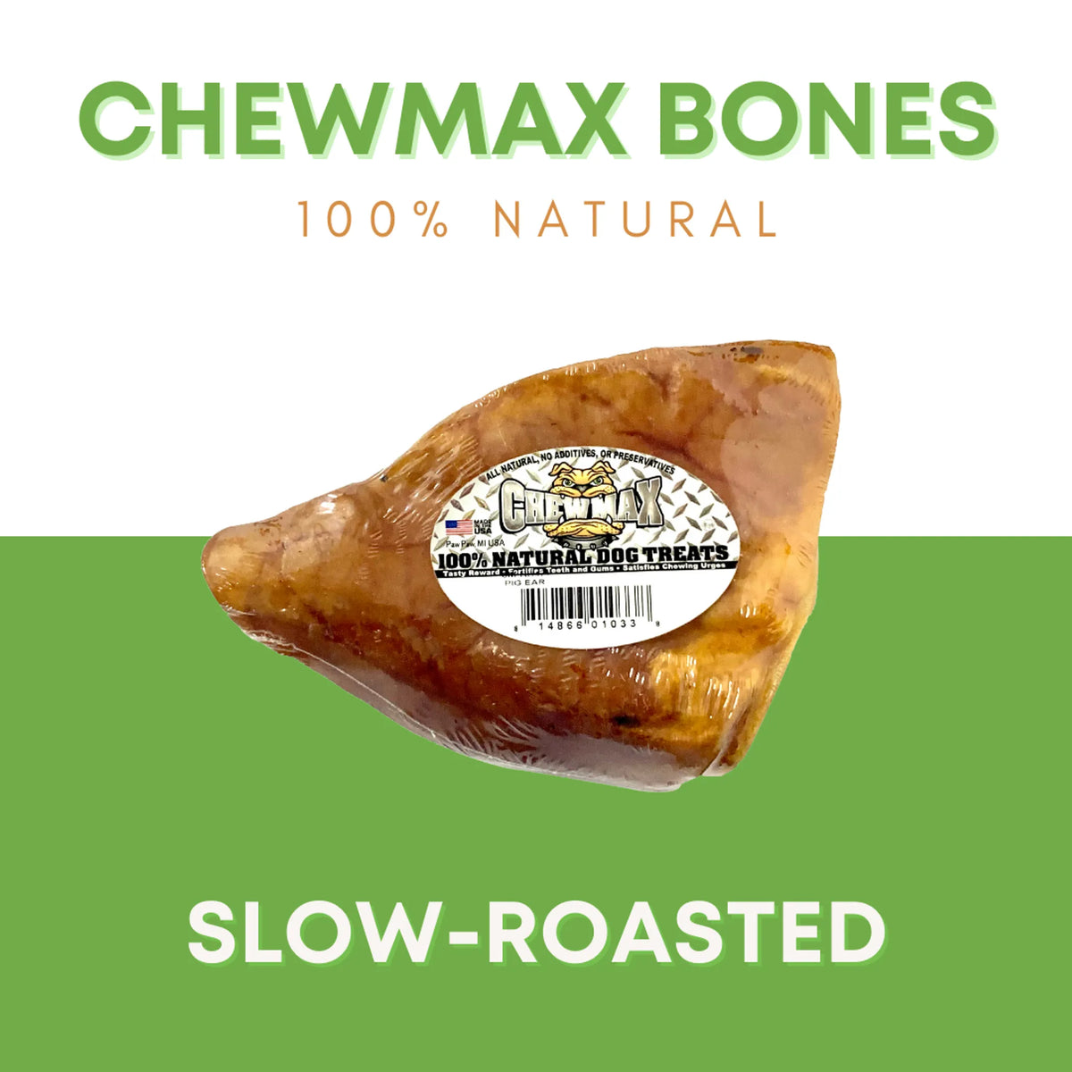 CHEWMAX PIG EARS 50CT | 100 CT