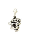 UNDERGROUND HOUND BAD TO THE BONE PET CHARM