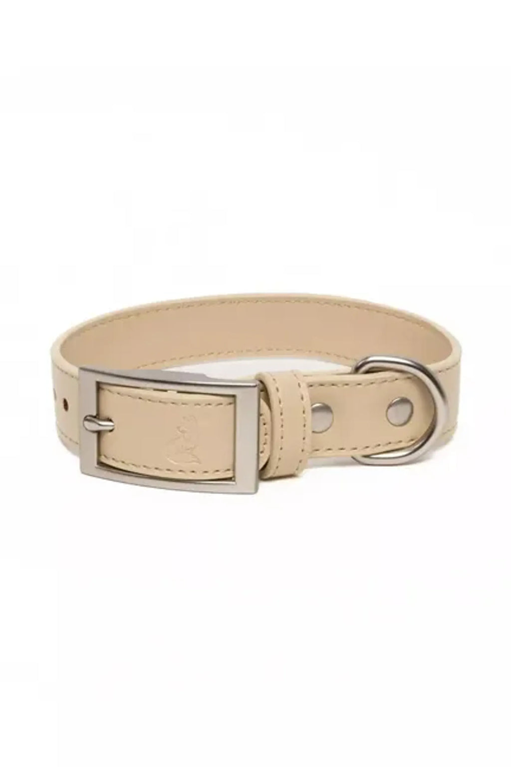 CHAMPAGNE FIZZ VEGAN LEATHER DOG COLLAR