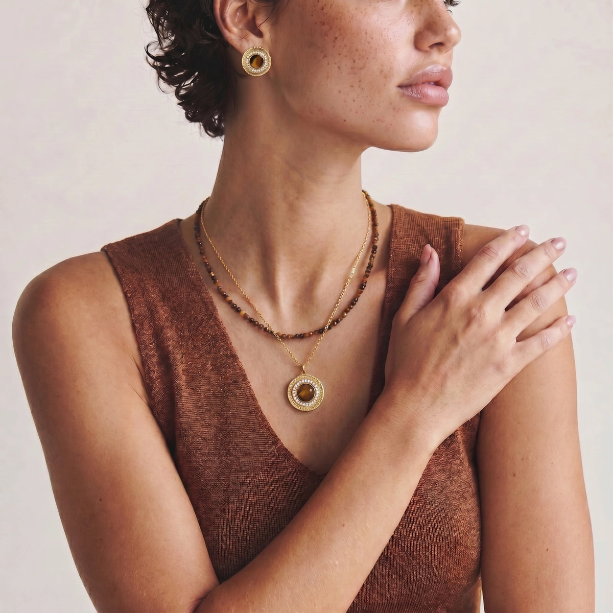 AMBER CIRCLE SET | AMIRA