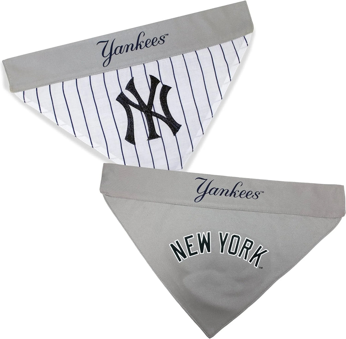 OFFICIALLY LICENSED NEW YORK YANKEE REVERSIBLE BANDANNA