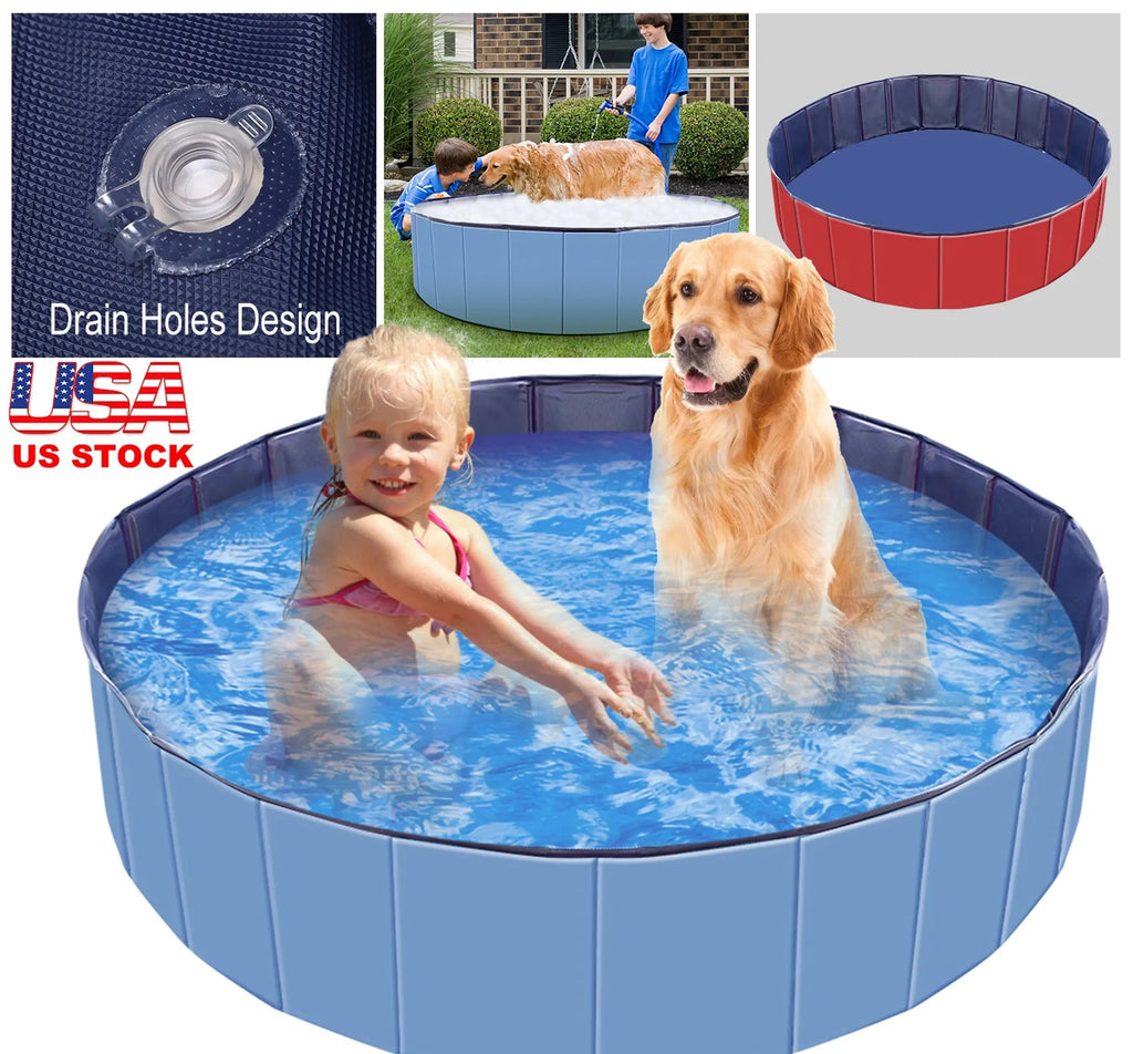 FOLDABLE PET SWIMMING POOL