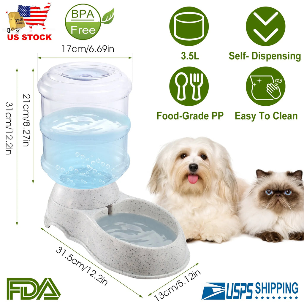 SELF DISPENSING GRAVITY FED DISPENSER
