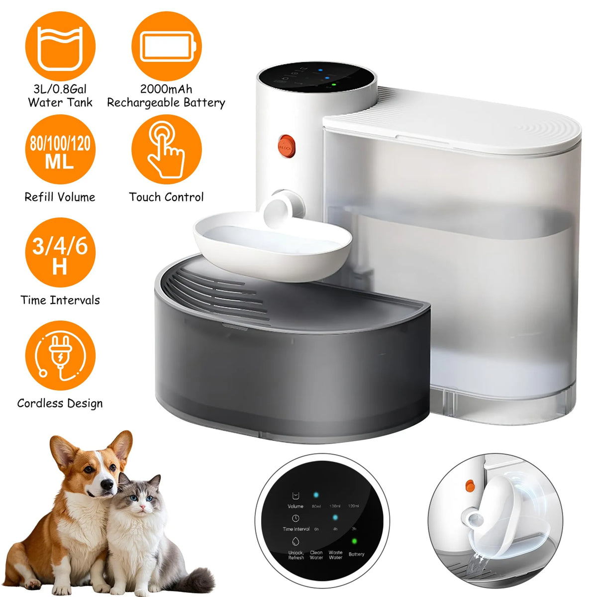 SMART PET AUTO WATER FOUNTAIN