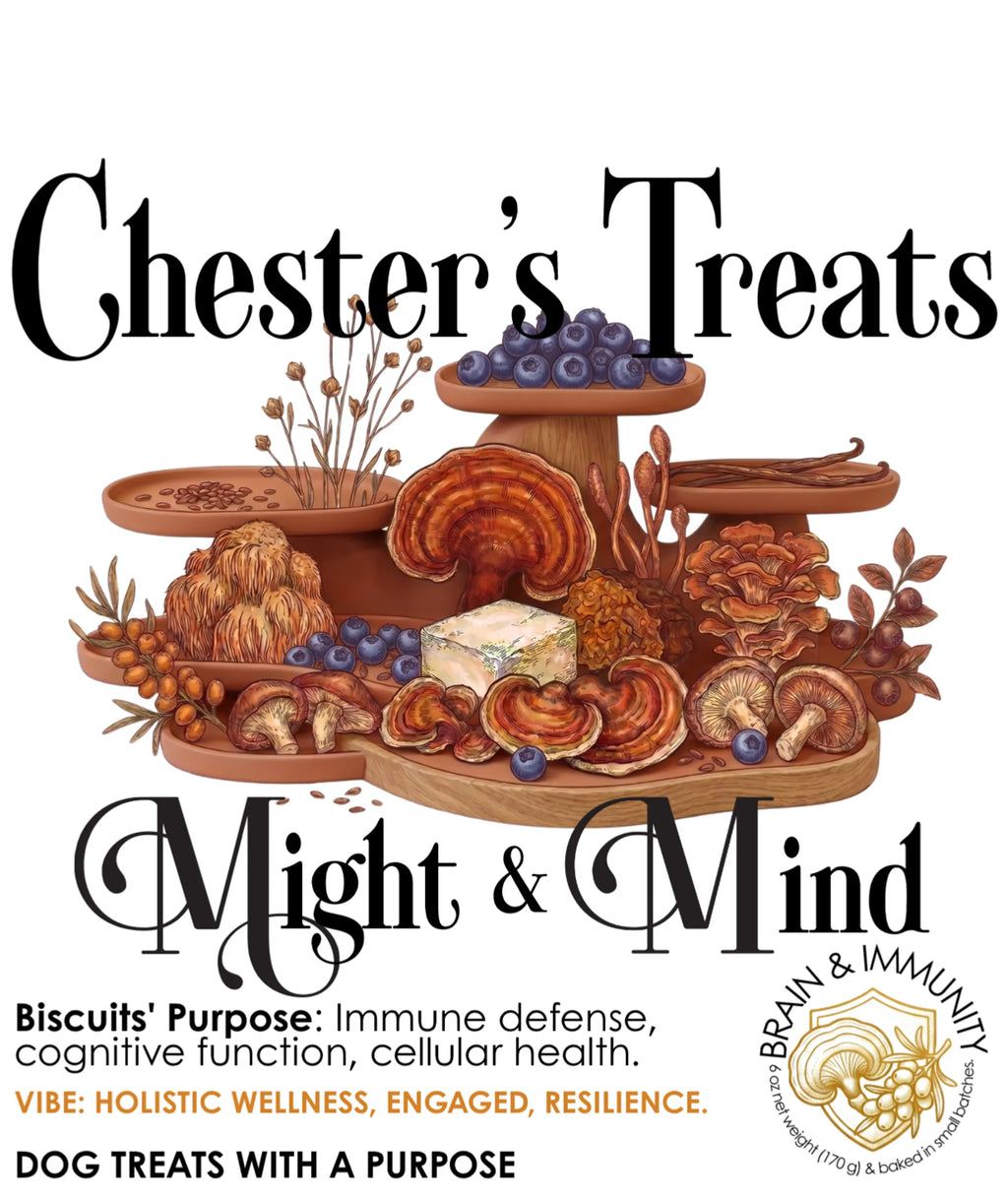 CHESTER MIGHT & MIND DOG TREATS
