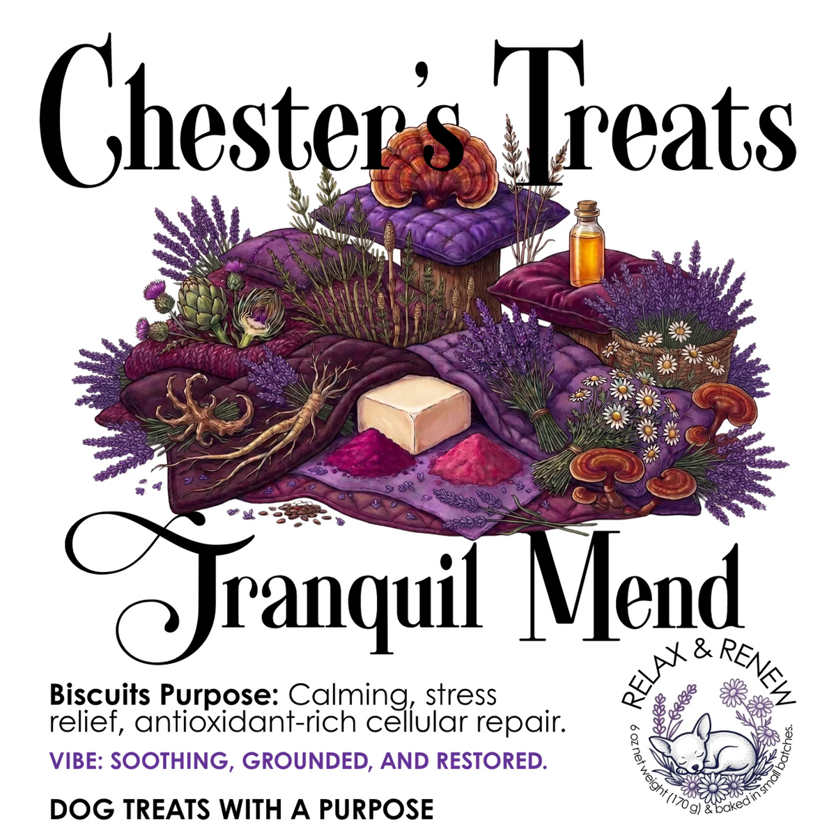 CHESTER TRANQUIL DOG TREATS